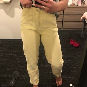 High rise mom pants